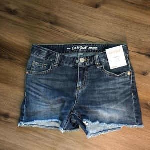 girls cat and jack denim shorts
